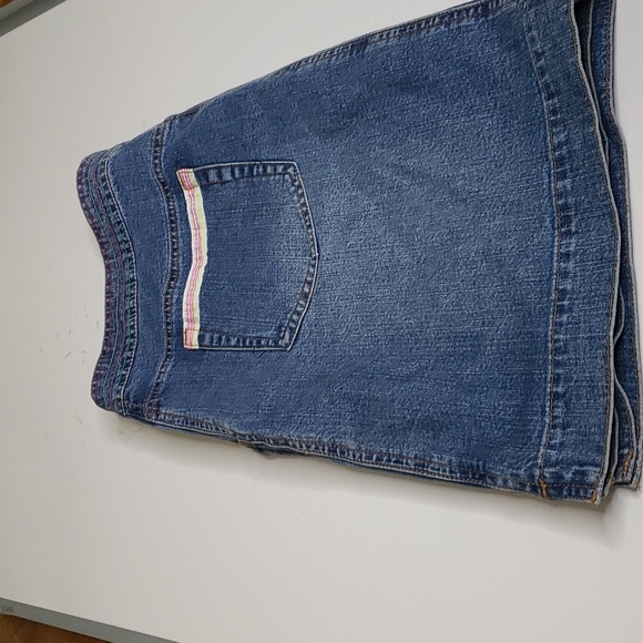 Lilly Pulitzer Vintage Mini Deim Skirt - Picture 1 of 6